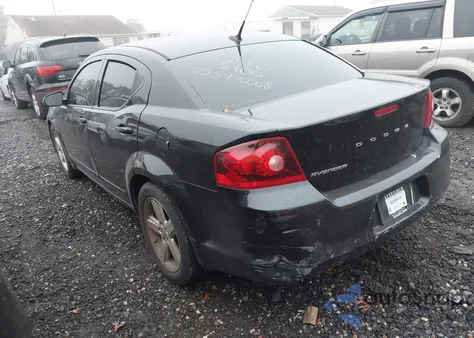 2013 Dodge Avenger Se z USA, uszkodzony, nr VIN 1C3CDZAB0DN741476